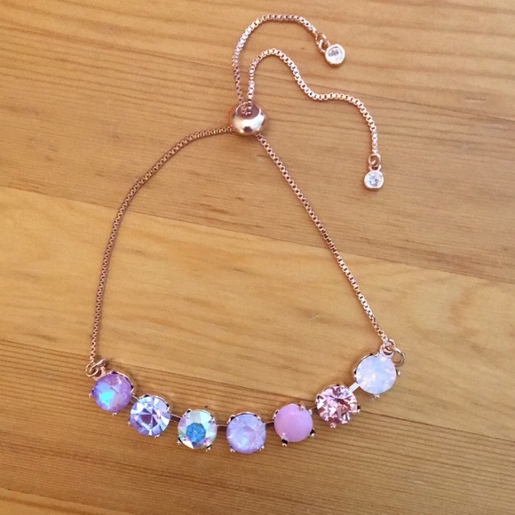 Shades of Purple + Pink Ombré Bracelet - Picture 2 of 13